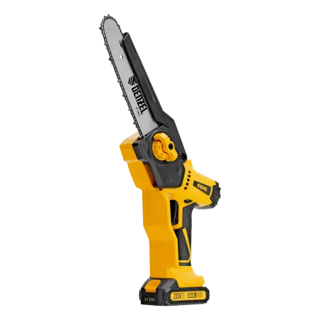 Цепная мини-пила аккумуляторная бесщеточная DENZEL СCS-200BL, шина 200 мм, Li-Ion, 20 В