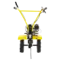 Мотоблок DENZEL DPT-270X, 7 л.с, дисковое сцепление,  фрез 3 x 4, ВОМ, передачи 2В/1Н