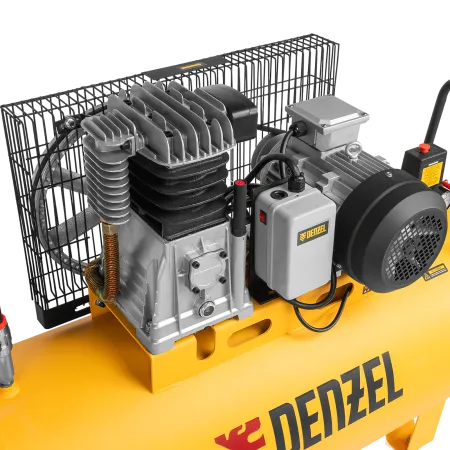 Компрессор воздушный DENZEL BCI3000-T/200, 3.0 кВт, ременный привод, 200 литров, 530 л/мин