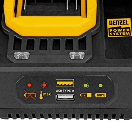 Устройство зарядное для аккумуляторов DENZEL BCH-20-4.5, Li-Ion, 20 В, 4,5 А