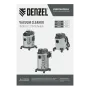 Пылесос строительный DENZEL SVC15, 1200 Вт, бак 15 л, шланг 2 м