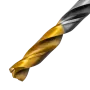 Сверло спиральное по металлу DENZEL 6,5 x 93 мм, Р6М5, Golden Tip, многогранная заточка