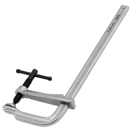 Струбцина DENZEL F-образная, 120x300мм, кованая