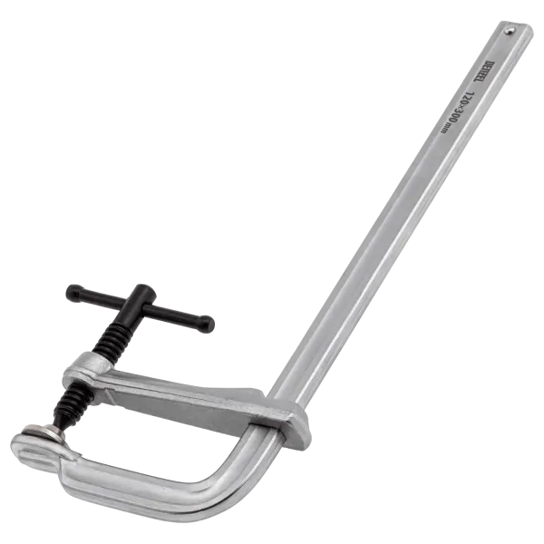 Струбцина DENZEL F-образная, 120x300мм, кованая