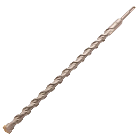 Бур по бетону DENZEL 705054, 22 x 460 мм, двойная спираль, три пылеотводящие кромки