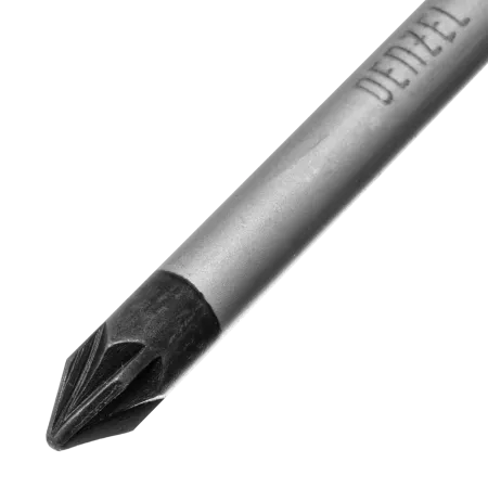 Отвертка DENZEL PZ1x75 мм, S2, 3к рукоятка