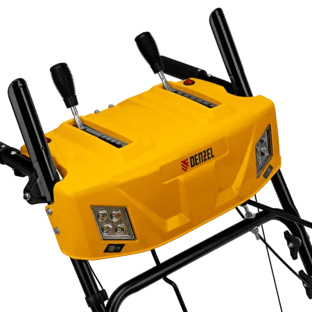 Снегоуборщик бензиновый DENZEL SBM 610S PRO, 212 cc, электростартер, фара, обогрев