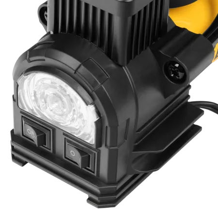 Компрессор автомобильный DENZEL AC-75, 12 В, 10 атм., 75 л/мин, LED