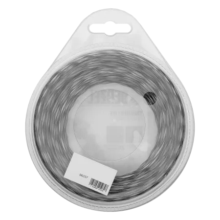 Леска для триммера DENZEL 96257 двухкомпонентная эллипс, 3,0мм х 15м, блистер EXTRA CORD