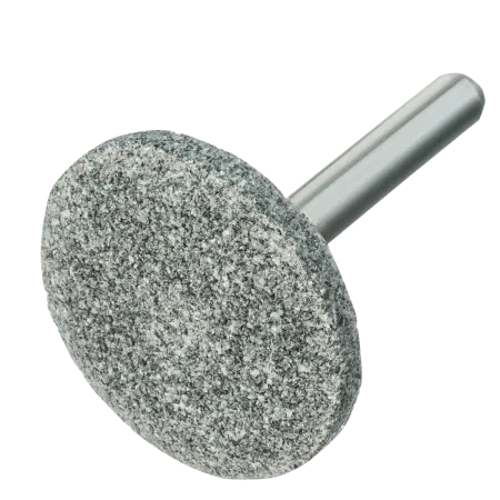 Шарошка абразивная DENZEL диск, 32 x 12 мм, для дрели,  хвостовик d6 мм, 63С