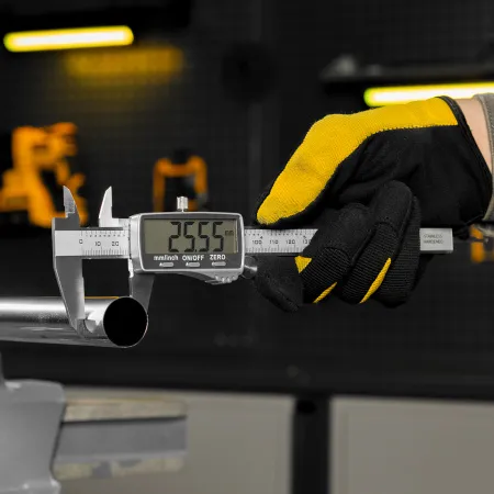 Штангенциркуль DENZEL 150 мм, электронный, большой дисплей, с глубиномером