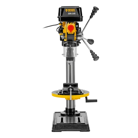 Станок сверлильный радиальный DENZEL DDM-550R, 550 Вт, 16 мм, 12 ск., настольный