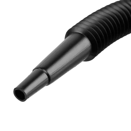 Воронка пластиковая DENZEL 135 мм с металлическим ситом, гибким наконечником и непроливайкой