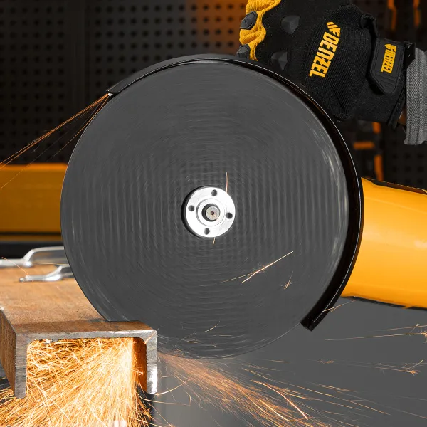 Машина шлифовальная угловая DENZEL AG230-2600, 2600 Вт, 230 мм, 6000 об/мин