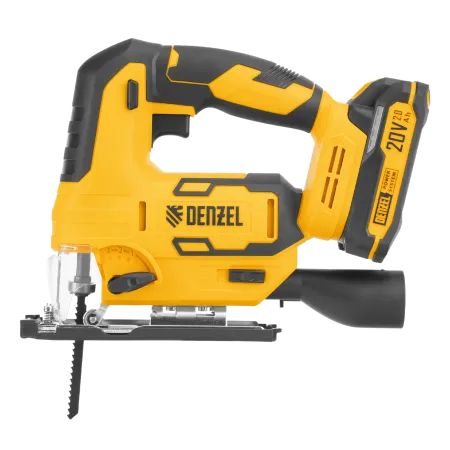 Лобзик аккумуляторный DENZEL CJH-20-80, Li-Ion, 20 В