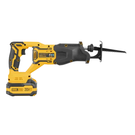 Пила сабельная аккумуляторная бесщет. DENZEL  RS-250, Li-Ion, 20 В