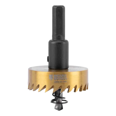 Коронка по металлу DENZEL 724113, 41 мм, HSS, нитридтитановое покрытие