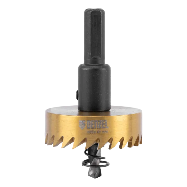 Коронка по металлу DENZEL 724113, 41 мм, HSS, нитридтитановое покрытие