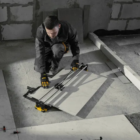 Плиткорез DENZEL 1000х14мм, цельнометал. напр., каретка на подш., стальная станина, рукоятка-пенал