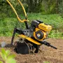 Мотоблок DENZEL DPT-270S, 7 л.с., ремен.сцеп, фрез 3х4, ШОМ, передачи 2В/1Н