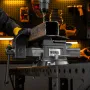 Тиски слесарные DENZEL BVH-150, 150 мм, поворотные, стальная направляющая, с наковальней