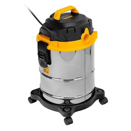 Пылесос строительный DENZEL SVC15, 1200 Вт, бак 15 л, шланг 2 м