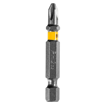 Бита DENZEL PH2х50, сталь S2, 30 шт., шестигранный профиль, пластиковая коробка, Е 6,3