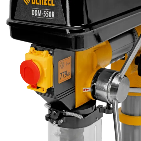 Станок сверлильный радиальный DENZEL DDM-550R, 550 Вт, 16 мм, 12 ск., настольный