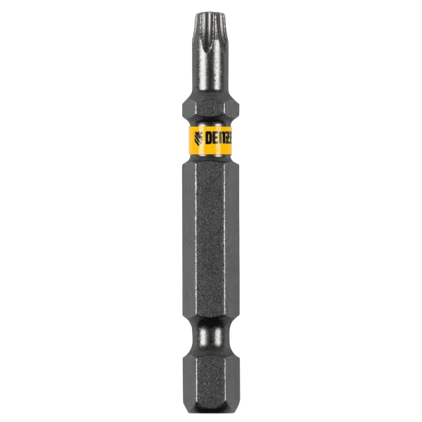 Бита DENZEL TX 20х50, сталь S2, шестигранный профиль, 10 шт. Е 6,3
