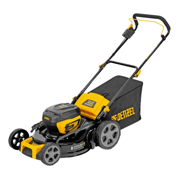 Газонокосилка аккумуляторная бесщет. DENZEL DLM-460, 460 мм, травосб. 65 л., Li-Ion, 40 В