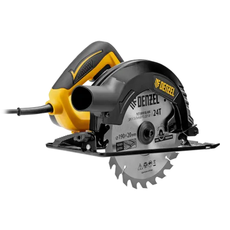 Пила циркулярная DENZEL CSD-190, 1600 Вт, 190 мм