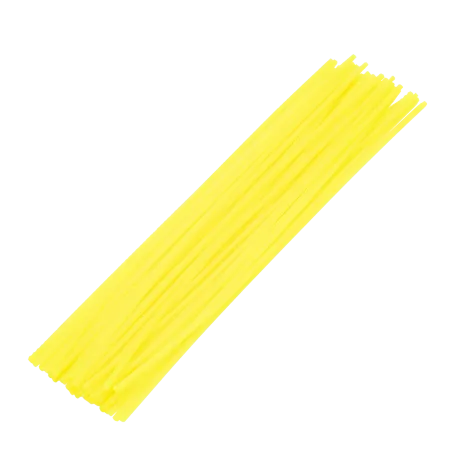 Леска для триммера DENZEL Flex Сord 96104, 3 мм x 30 см, зубчатый квадрат, 50 шт.