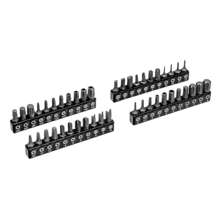 Набор инструментов DENZEL 1/2", 1/4", CrV, S2, пластиковый кейс, 194 предмета
