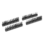 Набор инструментов DENZEL 1/2", 1/4", CrV, S2, пластиковый кейс, 194 предмета