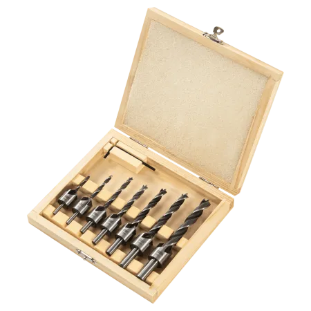 Набор сверл зенкеров по дереву DENZEL 3-10 мм, 7 шт