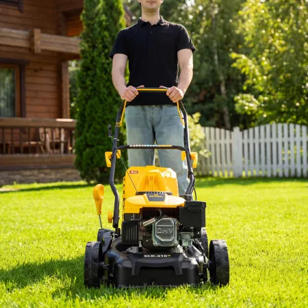 Газонокосилка бензиновая DENZEL GLD-410SP-K, 150 см3, 41 см, привод, 40 л