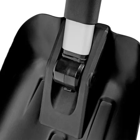 Лопата автомобильная складная, алюминиевая, 220х280х585-870 мм, телескопический черенок Denzel