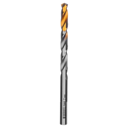 Сверло спиральное по металлу DENZEL 7,0 x 109 мм, Р6М5, Golden Tip