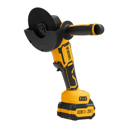 Машина шлифовальная угловая аккумуляторная бесщет. DENZEL AGH-BL-20-125, Li-Ion, 20 В