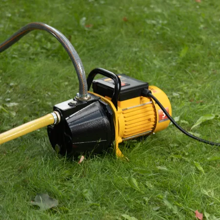 Насос садовый поверхностный DENZEL GP1100C, 1100 Вт, 4500 л/ч, высота подъема 46 м