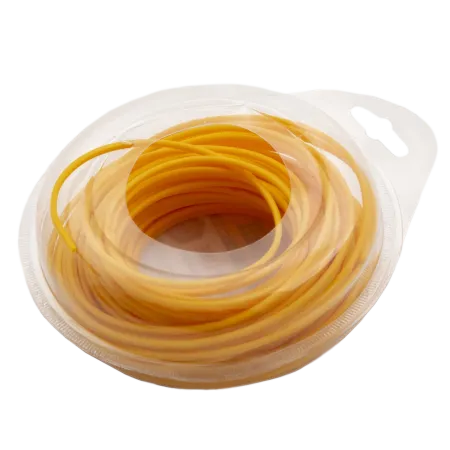 Леска для триммера DENZEL 96155, 2 мм x 15 м, квадратная