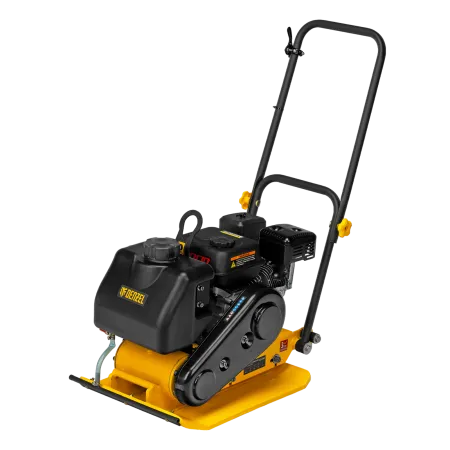 Виброплита бензиновая DENZEL VC-30W, 30 кН, 60*45 см, 196 см3, бак для воды