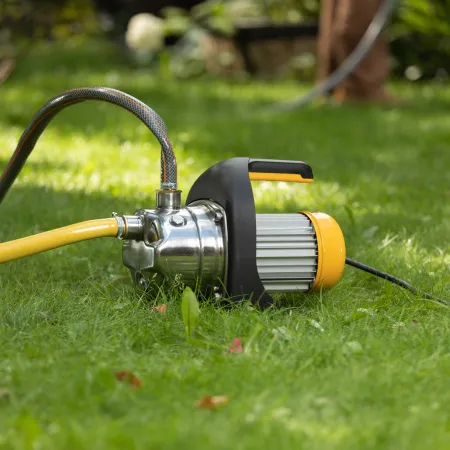 Насос садовый поверхностный DENZEL GP1200Х, 1200 Вт, 3700 л/ч, высота подъема 46 м