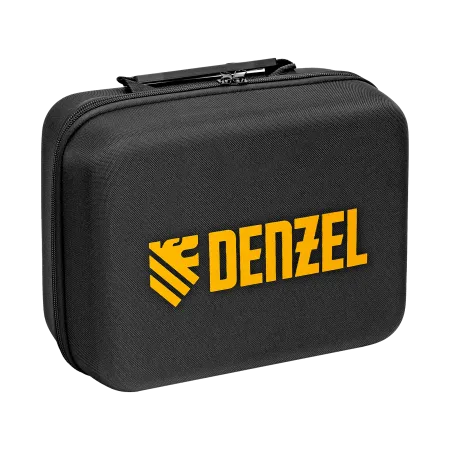 Лазерный уровень мультипризменный DENZEL DLV-360-4C, 30 м, зеленый луч, Li-Ion 2,4 Aч, кейс