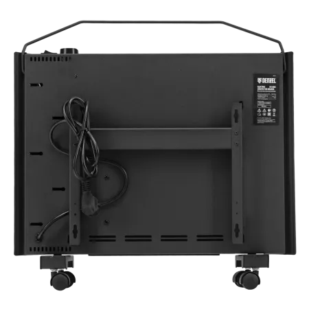 Конвектор электрический DENZEL XCE-1000 B, 230 В, 1000 Вт, X-образный нагреватель