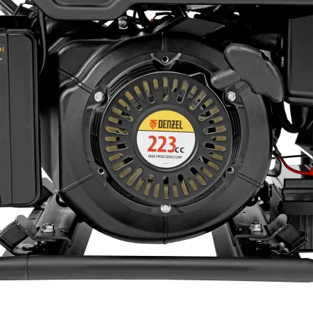 Генератор инверторный DENZEL GS-3700iFE, 3,7 кВт, 230 В, открытый корпус, электростартер