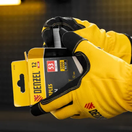 Скобы для мебельного степлера DENZEL 41103, 12 мм, тип 53, 2000 шт.