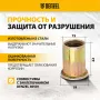 Заклепки резьбовые DENZEL стальные, оцинкованные, М12, пластиковый кейс, 25 шт. 