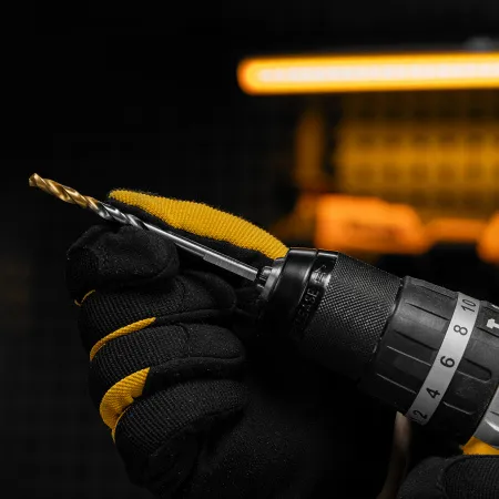 Сверло спиральное по металлу DENZEL 5,5 x 93 мм, Р6М5, Golden Tip