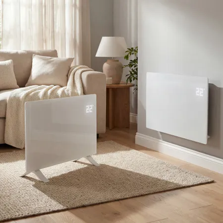 Конвектор электрический DENZEL OptiPrime-1500, Wi-Fi, тачскрин, цифровой термостат, 1500 Вт